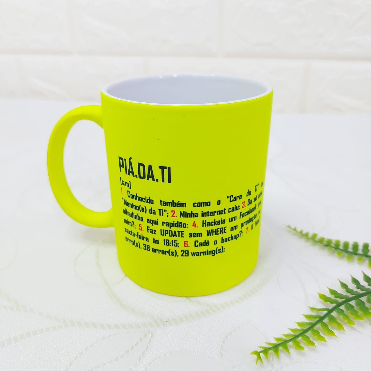 Caneca Neon